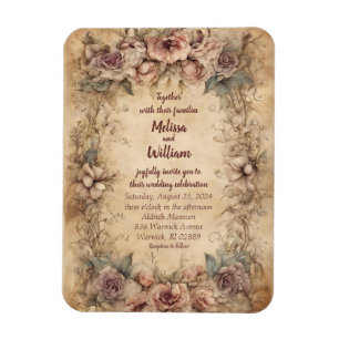 Magnet Flexible Mariage italien vintage