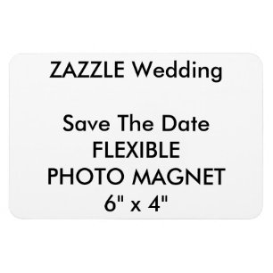 Magnet Flexible Mariage Personnalisé Enregistrer La Date Photo Fri