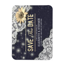 Mariage Sauvegarder La Date Dentelle Tournesol Cha