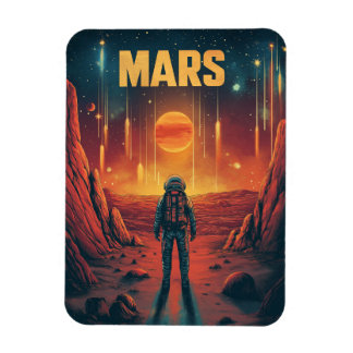 Magnet Flexible Mars : Explorez la planète rouge