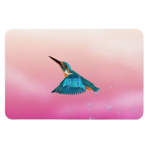 Magnet Flexible martin-pêcheur oiseau