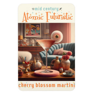 Magnet Flexible Martini Fleur de Cerisier Atomique