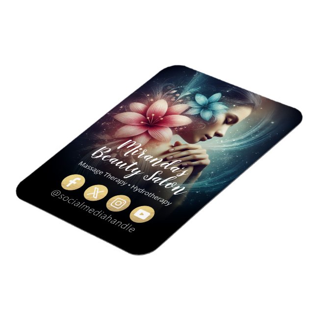 Magnet Flexible Massage Thérapie Guérison Mains Énergie Spa Bien-ê (Côté Gauche)