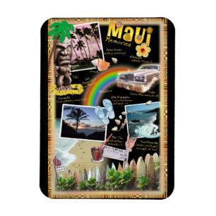 Magnet Flexible Maui souvenirs