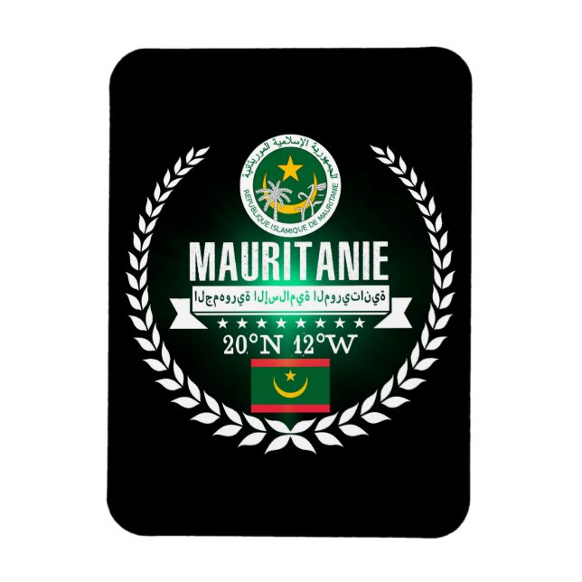 Magnet Flexible Mauritanie (Vertical)