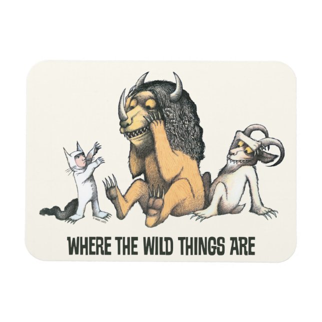 Magnet Flexible Max et les choses folles Jouer (Horizontal)