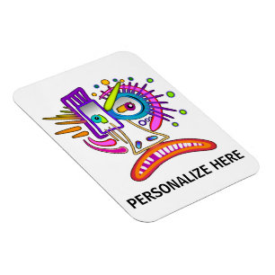 MAGNET FLEXIBLE MÉÉMOGIE EMOJI DE TRIBAL FROWNIE
