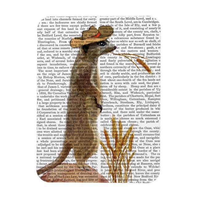 Magnet Flexible Meerkat Cowboy (Vertical)