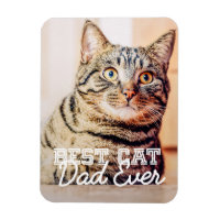 Meilleur Chat Papa Jamais Moderne Personnalisé Pho