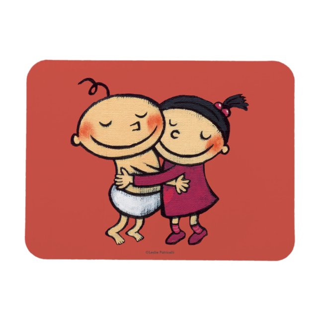 Magnet Flexible Meilleur réseau d'amis (Horizontal)