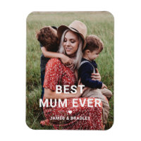 MÊME MEILLEURE MUM JAMAIS Coeur Fête des Mères Pho
