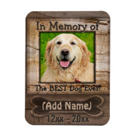 Magnet Flexible Mémorial aux chiens