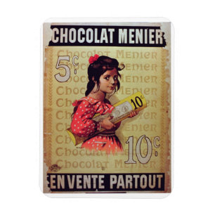 Magnet Flexible "Menier Chocolat", en vente partout (lithium de