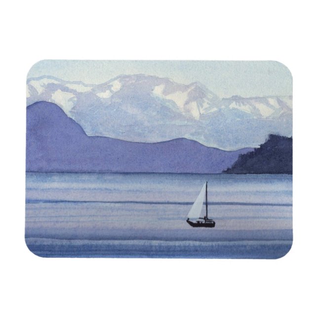 Magnet Flexible Mer violet (Horizontal)