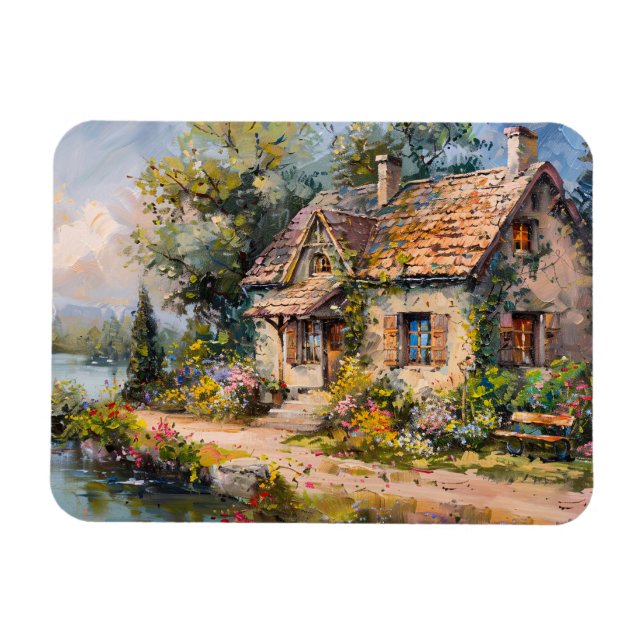 Magnet Flexible Mer Whimsical Cottagecore Flexible (Horizontal)