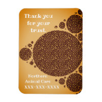 Merci Patient Chat sauvage Motif Animaux Soins
