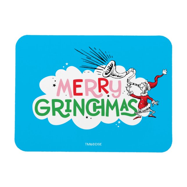 Magnet Flexible Merry Grinchmas Mister Grinch (Horizontal)