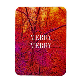 MAGNET FLEXIBLE MERRY MERRY SNOW SCENE