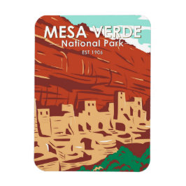 Magnet Flexible Mesa Verde National Park Colorado Colorado Vintage
