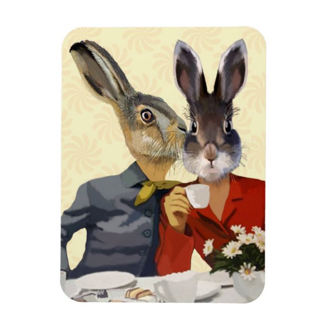 Magnet Flexible Mesdames Gossiping (Vertical)