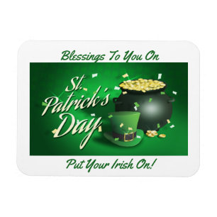 Magnet Flexible Mettez votre irlandais dessus