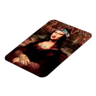 Magnet Flexible Mexican Mona Lisa