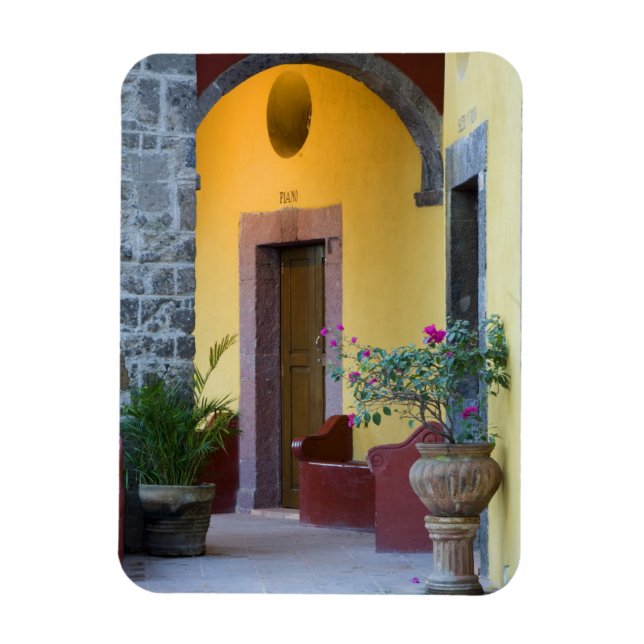 Magnet Flexible Mexique, San Miguel de Allende, entrée de voûte (Vertical)
