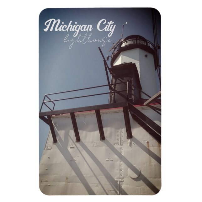 Magnet Flexible Michigan City dans le phare (Vertical)