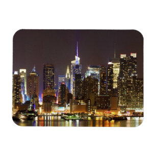 Magnet Flexible Midtown Manhattan vue de Weehawken New Jersey