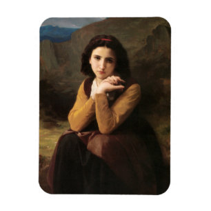 Magnet Flexible Mignon Innocence d'une adolescente, Bouguereau