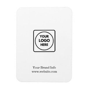 Magnet Flexible Minimaliste Moderne   Logo d'entreprise personnali