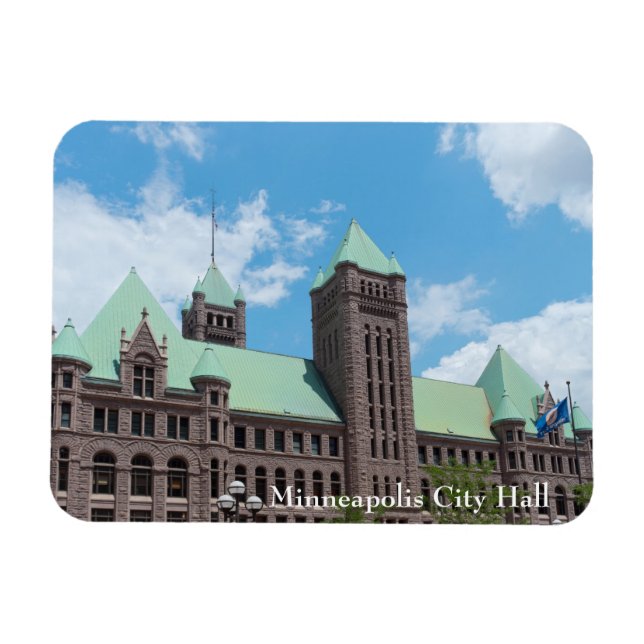 Magnet Flexible Minneapolis City Hall (Horizontal)