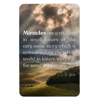 Magnet Flexible Miracle par C. S. Lewis