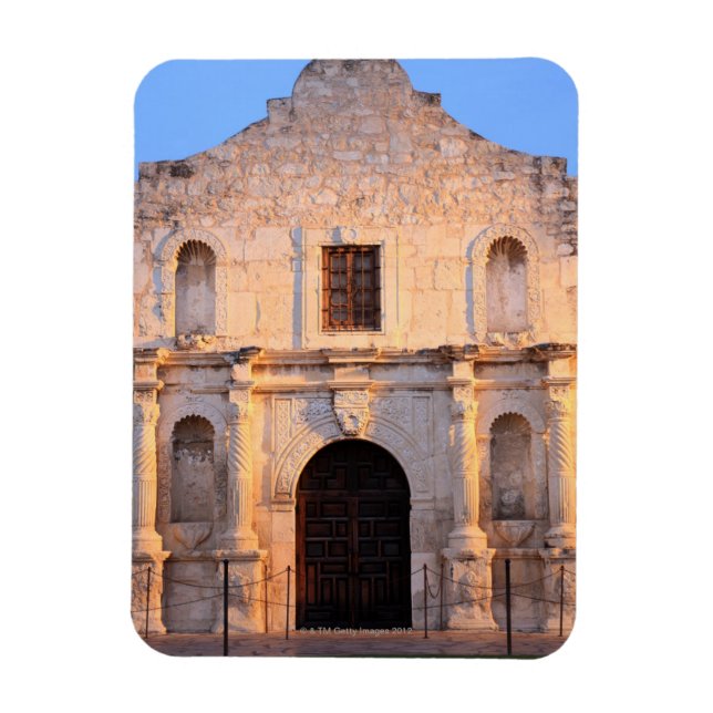 Magnet Flexible Mission Alamo à San Antonio, (Vertical)