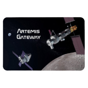 Magnet Flexible Mission Artemis Orion SLS Moon