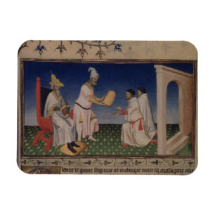 Magnet Flexible Mme Fr 2810 f.3v Kublai Khan (1214-94) donnant son