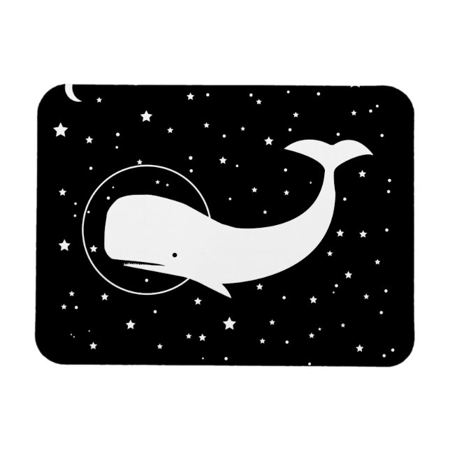 MAGNET FLEXIBLE MOBY DANS L'ESPACE (Horizontal)