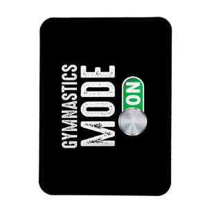 Magnet Flexible Mode Gymnastique Sur Gymnaste Cool Entraîneur Athl