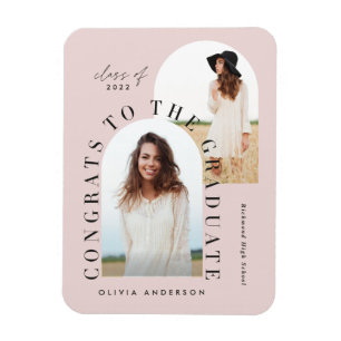 Magnet Flexible Modèle de graduation géométrique multiphoto modern