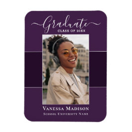 Magnet Flexible Moderne | Elegant 1 photo Grad Faire-part