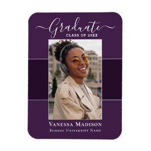 Magnet Flexible Moderne   Elegant 1 photo Grad Faire-part