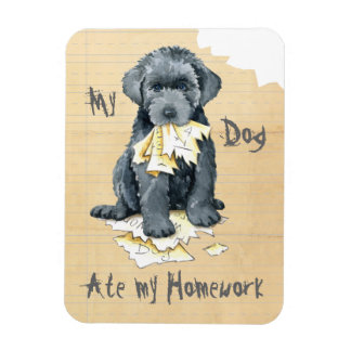 Magnet Flexible Mon Bouvier des Flandres mange mon aimant