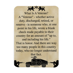 Magnet Flexible Mon frère l'ancien combattant