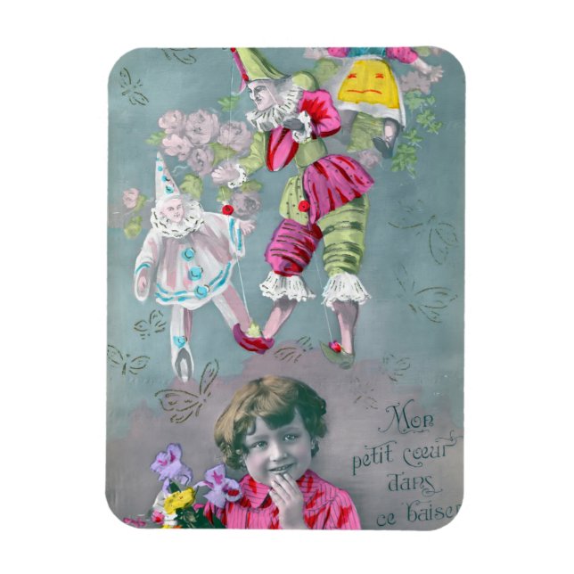 Magnet Flexible Mon petit coeur dans ce baiser (Vertical)