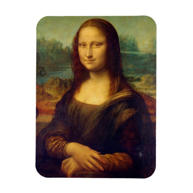 Magnet Flexible Mona Lisa (Vertical)