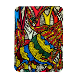 Magnet Flexible Monde d'éléphant