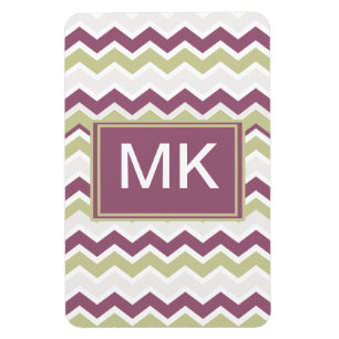 Magnet Flexible Monogramme Chevron Brick