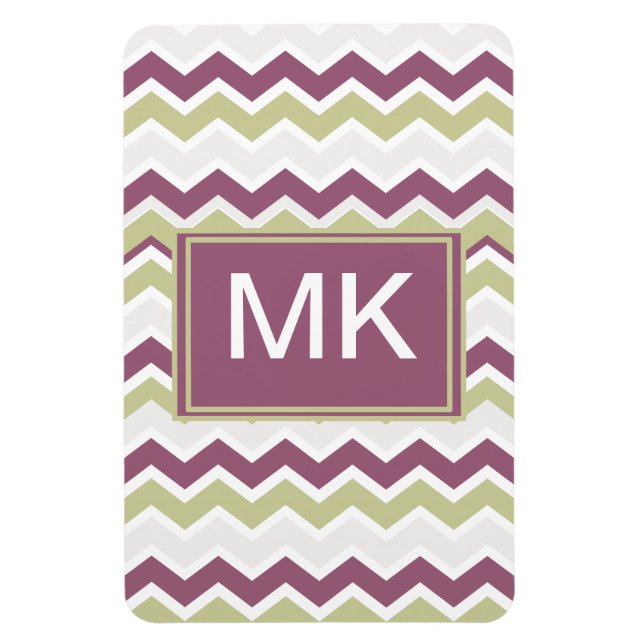 Magnet Flexible Monogramme Chevron Brick (Vertical)