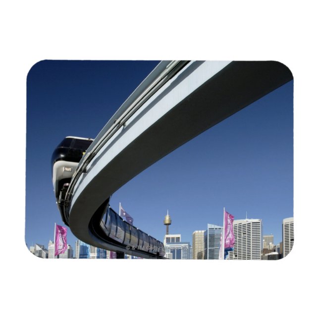 Magnet Flexible Monorail à Darling Harbour, Sydney, Australie (Horizontal)
