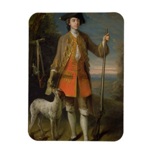 Magnet Flexible Monsieur Edouard Hales, 1744 (huile sur la toile)